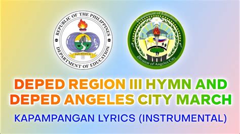 deped angeles city march lyrics|Department of Education Division of Angeles City.